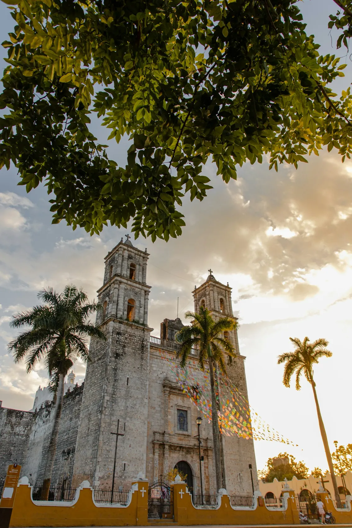Evening light around Valladolid’s main square