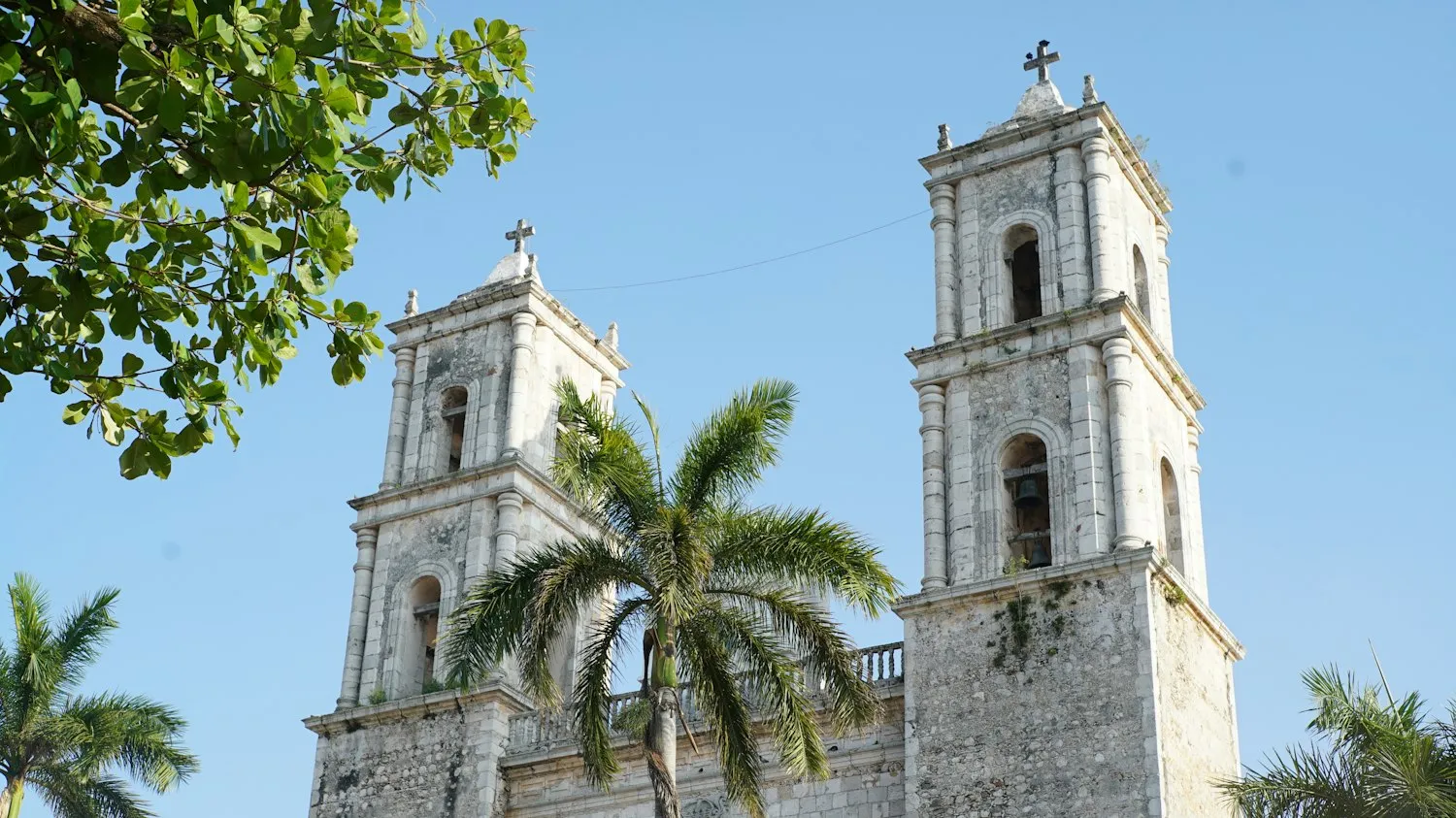 The church towers in Valladolid